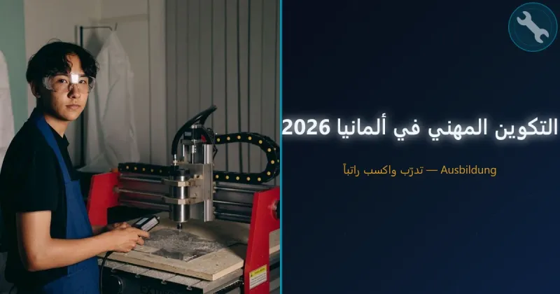 التكوين المهني في ألمانيا Ausbildung 2026 — راتب وشروط وكيفية التقديم