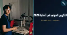 التكوين المهني في ألمانيا Ausbildung 2026 — راتب وشروط وكيفية التقديم