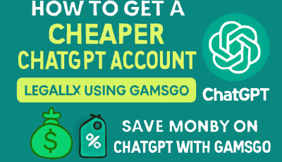 كيفية الحصول على حساب ChatGPT بسعر أرخص بشكل قانوني باستخدام Gamsgo